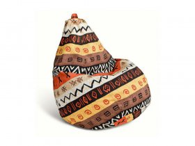 Кресло-мешок Африка в Элитном - ehlitnyj.mebel-nsk.ru | фото