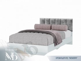 Кровать 1,2м Мемори КР-09 в Элитном - ehlitnyj.mebel-nsk.ru | фото