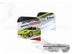 Кровать детская Тойс Champion КР-08 (BTS) в Элитном - ehlitnyj.mebel-nsk.ru | фото