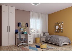 Модульная детская «Верона» (сатин) в Элитном - ehlitnyj.mebel-nsk.ru | фото
