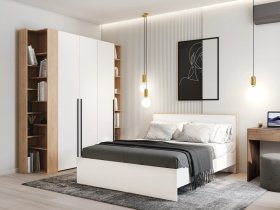 Модульная спальня Ренн в Элитном - ehlitnyj.mebel-nsk.ru | фото
