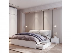 Модульная спальня Симпл в Элитном - ehlitnyj.mebel-nsk.ru | фото