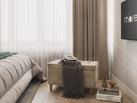 Пуф Чарли-2 (капучино) в Элитном - ehlitnyj.mebel-nsk.ru | фото
