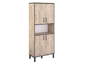 Шкаф для документов Шк050.0 Гермес лофт (дуб крафт серый) в Элитном - ehlitnyj.mebel-nsk.ru | фото