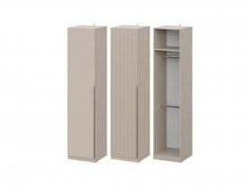 Шкаф ШК-50 Эккервуд (меланж) в Элитном - ehlitnyj.mebel-nsk.ru | фото