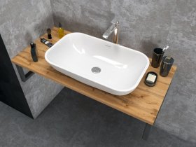 Столешница GRUNGE LOFT 100 Дуб Вотан в Элитном - ehlitnyj.mebel-nsk.ru | фото